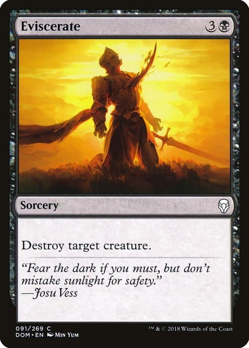 Eviscerate from Dominaria (Common)