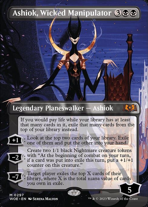 Ashiok, Wicked Manipulator from Wilds of Eldraine (Mythic)