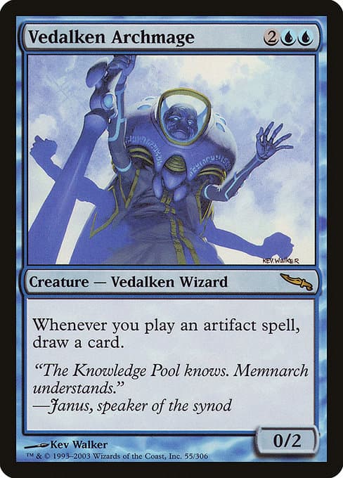 Vedalken Archmage from Mirrodin (Rare)