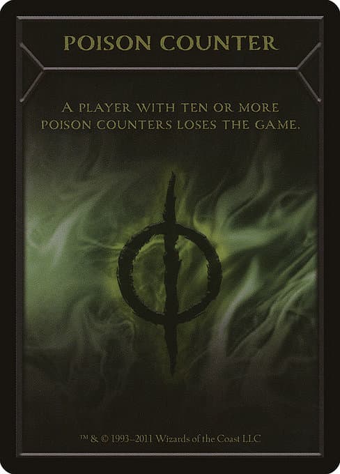 Poison Counter from New Phyrexia Tokens (Common)