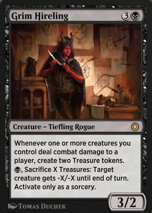 Grim Hireling from Alchemy Horizons: Baldur's Gate (Rare)