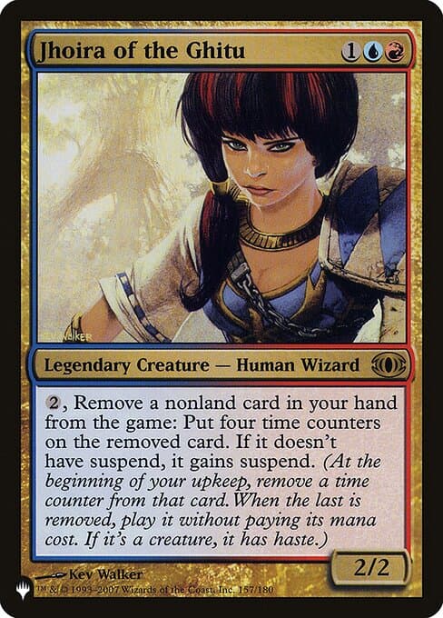 Jhoira of the Ghitu from The List (Rare)