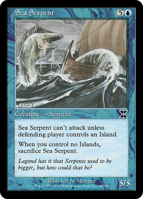 Sea Serpent from Masters Edition IV (Common)