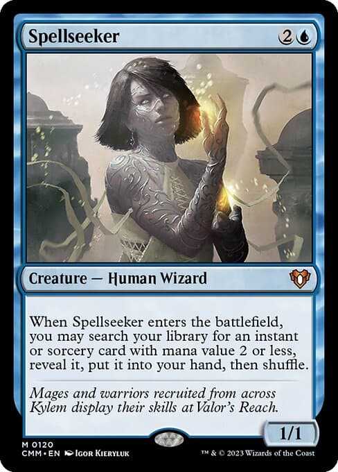 Spellseeker from Commander Masters (Mythic)