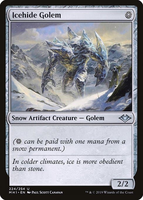 Icehide Golem from Modern Horizons (Uncommon)