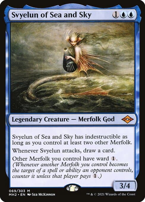 Svyelun of Sea and Sky from Modern Horizons 2 (Mythic)