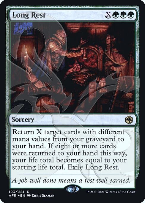 Long Rest from Adventures in the Forgotten Realms Promos (Rare)