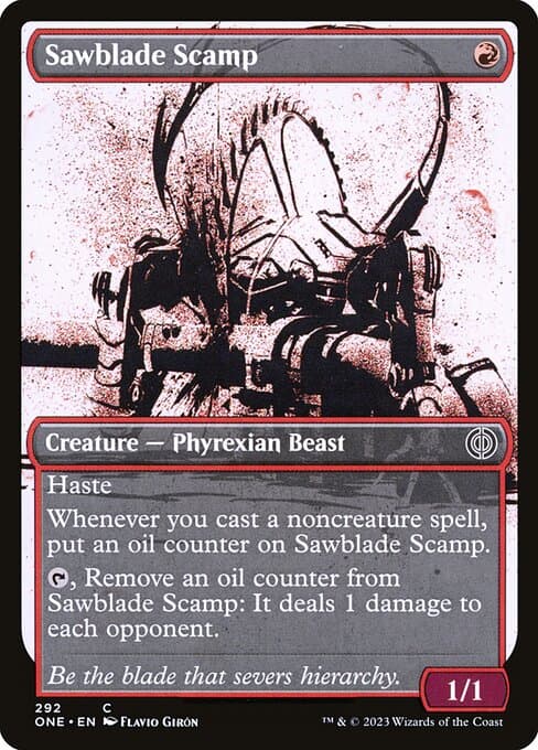Sawblade Scamp from Phyrexia: All Will Be One (Common)