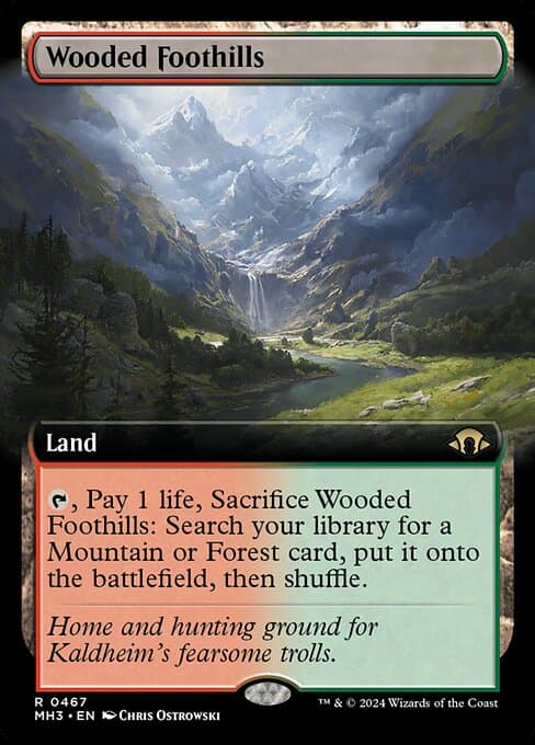 Wooded Foothills from Modern Horizons 3 (Rare)