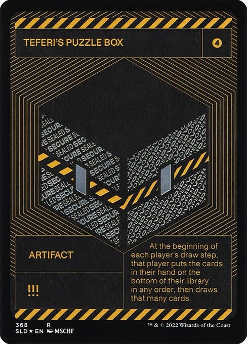 Teferi's Puzzle Box from Secret Lair Drop (Rare)