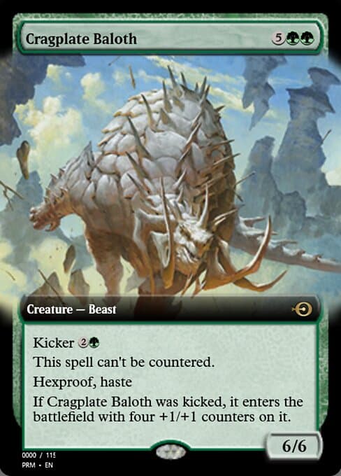 Cragplate Baloth from Magic Online Promos (Rare)
