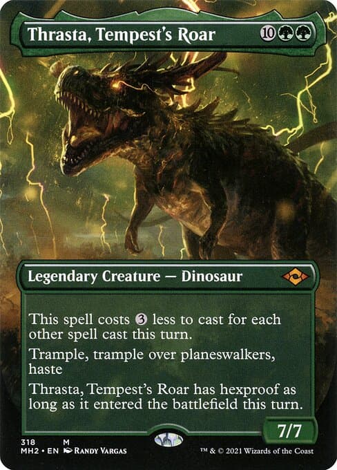 Thrasta, Tempest's Roar from Modern Horizons 2 (Mythic)
