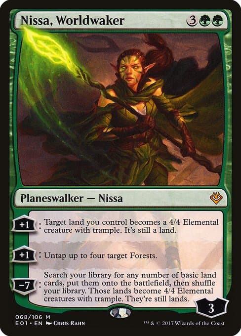 Nissa, Worldwaker (Mythic)