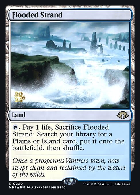 Flooded Strand from Modern Horizons 3 Promos (Rare)