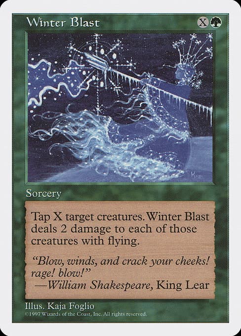 Winter Blast from Fifth Edition (Uncommon)