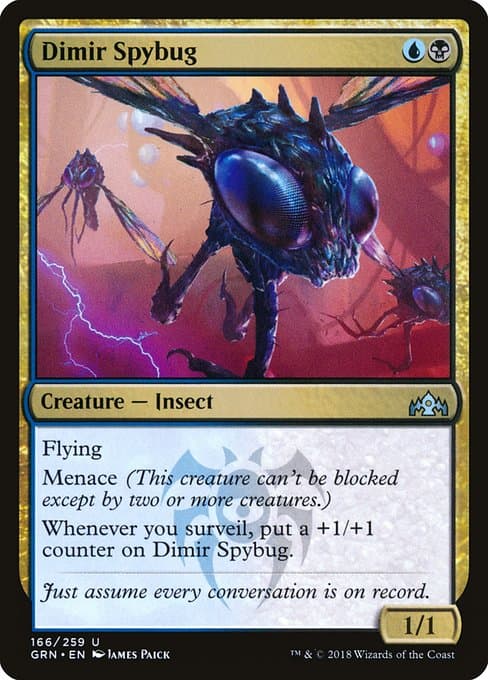 Dimir Spybug from Guilds of Ravnica (Uncommon)