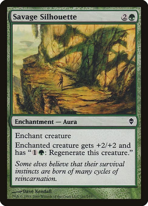 Savage Silhouette (Common)