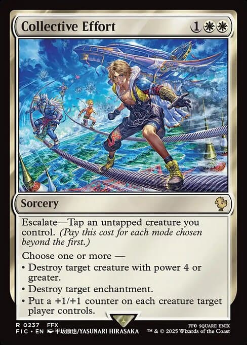 Collective Effort from Final Fantasy Commander (Rare)