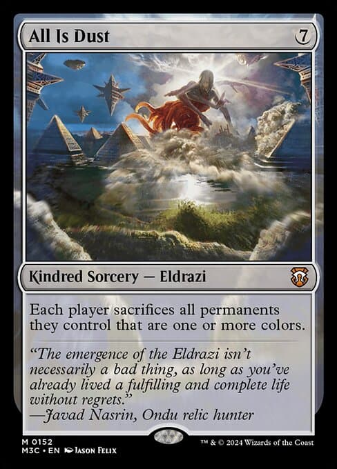 All Is Dust from Modern Horizons 3 Commander (Mythic)