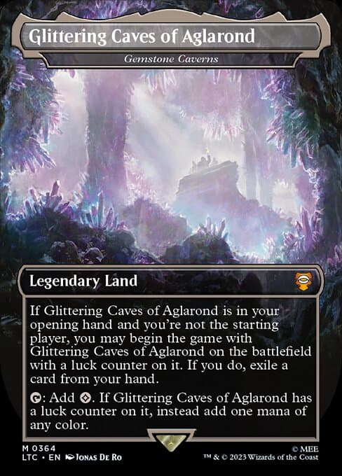 Gemstone Caverns from Tales of Middle-earth Commander (Mythic)