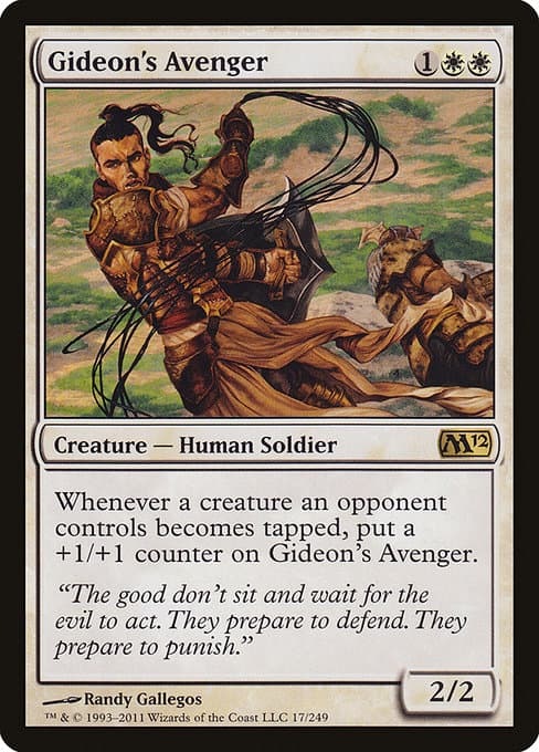 Gideon's Avenger from Magic 2012 (Rare)