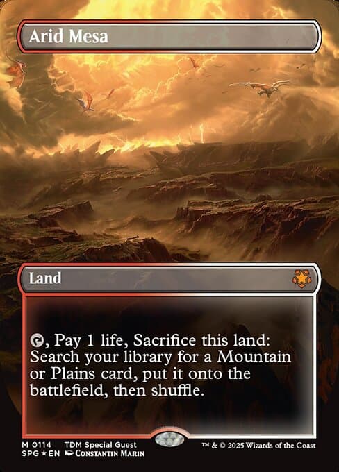 Arid Mesa from Special Guests (Mythic)