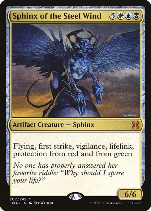 Sphinx of the Steel Wind from Eternal Masters (Mythic)