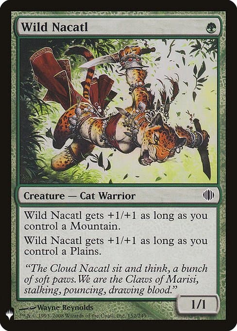Wild Nacatl from The List (Common)