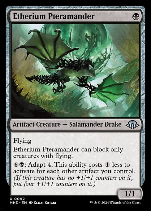 Etherium Pteramander from Modern Horizons 3 (Uncommon)
