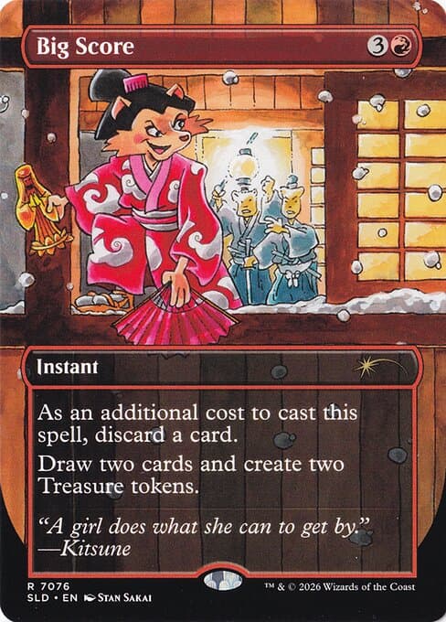 Big Score from Secret Lair Drop (Rare)