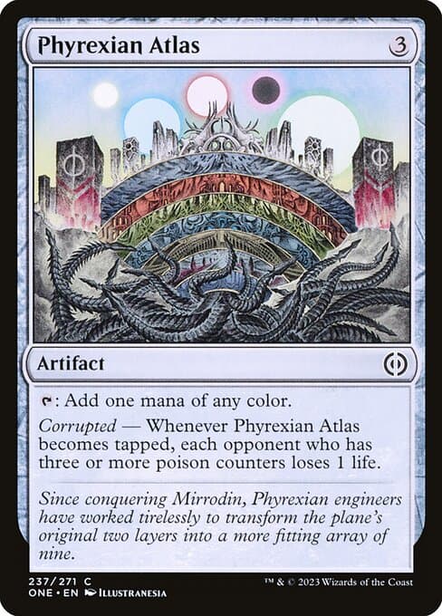 Phyrexian Atlas from Phyrexia: All Will Be One (Common)