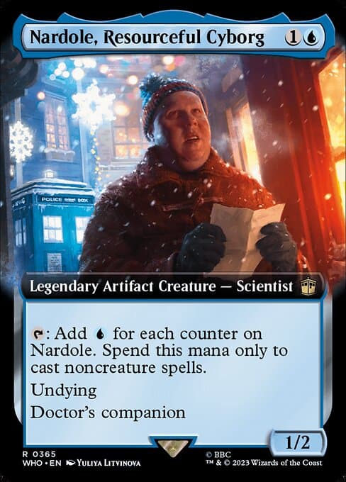 Nardole, Resourceful Cyborg from Doctor Who (Rare)