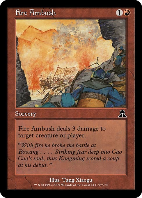 Fire Ambush from Masters Edition III (Common)