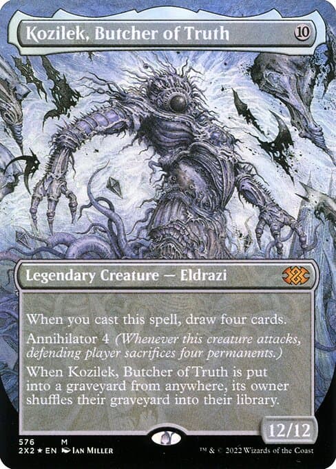 Kozilek, Butcher of Truth from Double Masters 2022 (Mythic)