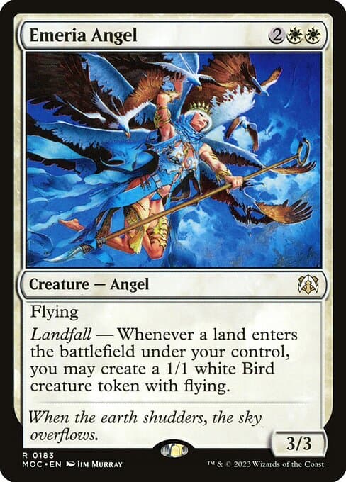 Emeria Angel from March of the Machine Commander (Rare)