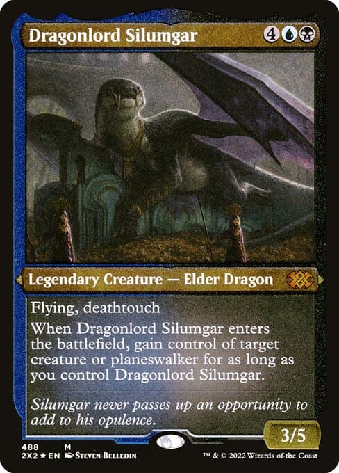 Dragonlord Silumgar from Double Masters 2022 (Mythic)