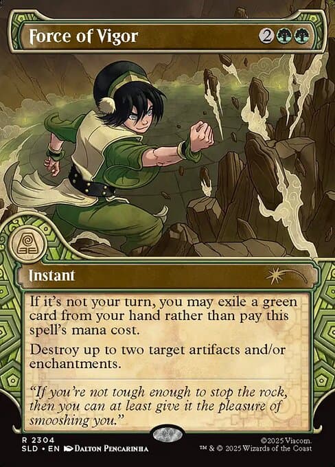 Force of Vigor from Secret Lair Drop (Rare)