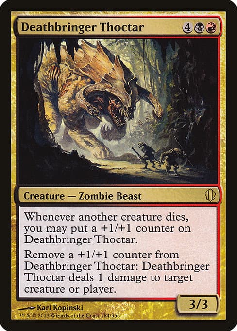 Deathbringer Thoctar from Commander 2013 (Rare)