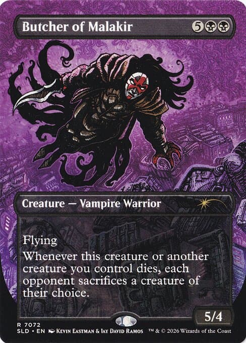 Butcher of Malakir from Secret Lair Drop (Rare)