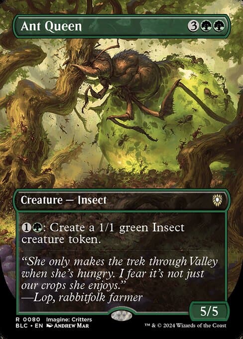 Ant Queen from Bloomburrow Commander (Rare)