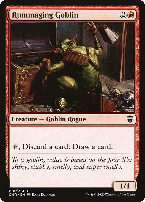 Rummaging Goblin from Commander Legends (Common)