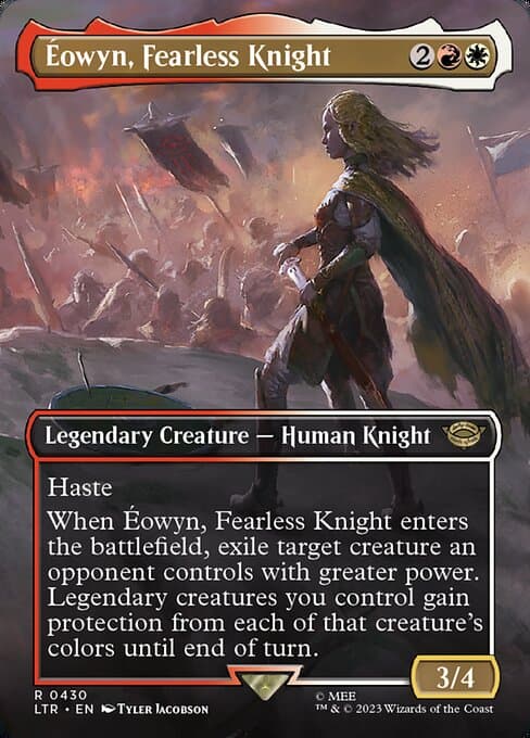 Éowyn, Fearless Knight from The Lord of the Rings: Tales of Middle-earth (Rare)
