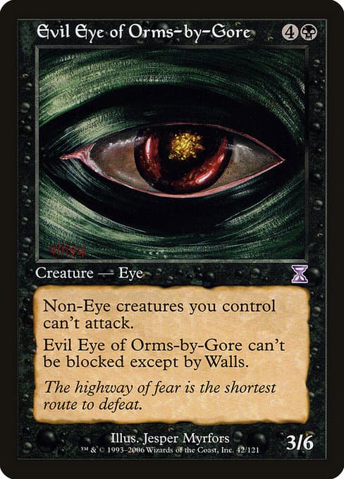 Evil Eye of Orms-by-Gore from Time Spiral Timeshifted (Special)