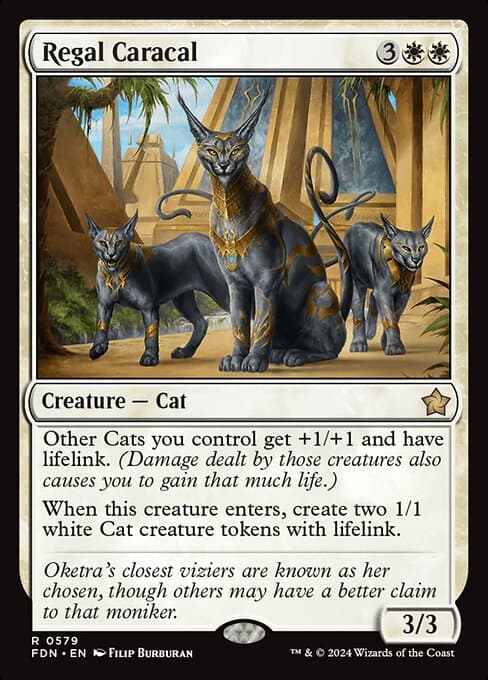 Regal Caracal from Foundations (Rare)