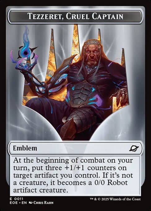 Tezzeret, Cruel Captain Emblem (Common)