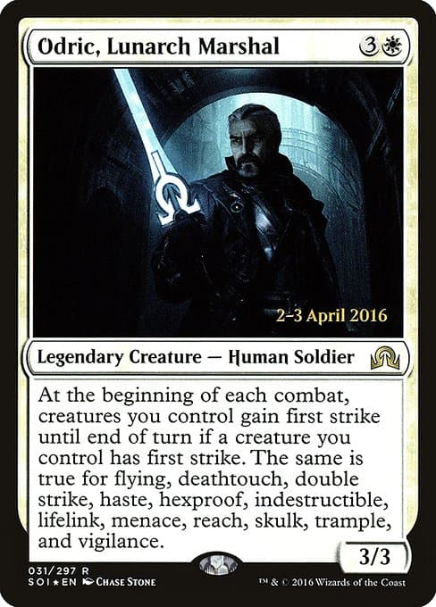 Odric, Lunarch Marshal (Rare)