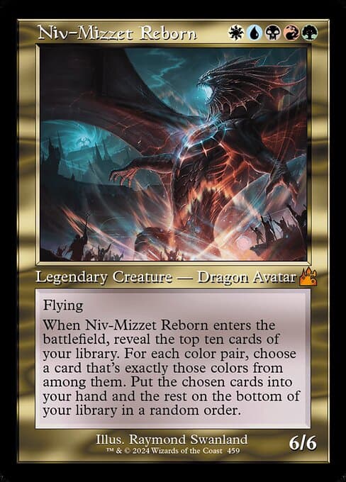 Niv-Mizzet Reborn from Ravnica Remastered (Mythic)