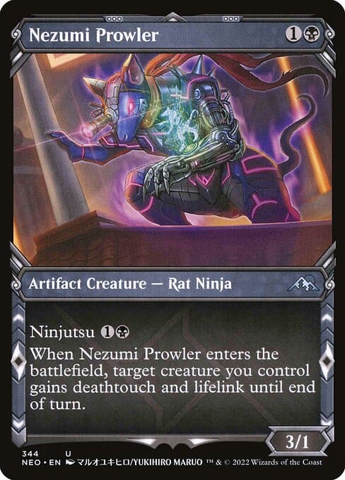 Nezumi Prowler from Kamigawa: Neon Dynasty (Uncommon)