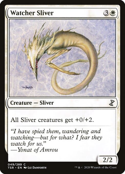 Watcher Sliver from Time Spiral Remastered (Common)