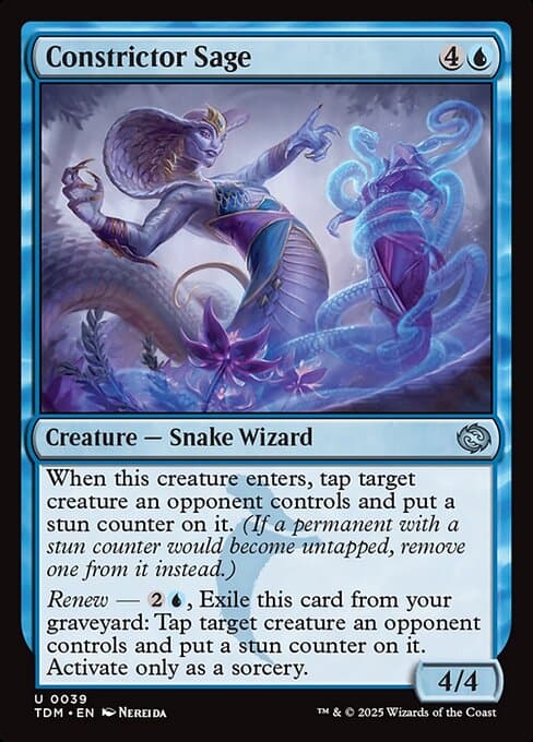 Constrictor Sage from Tarkir: Dragonstorm (Uncommon)